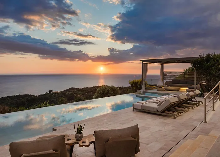 Entheos Private Kefalonia Greece Вилла Фискардон